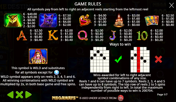 Madame Destiny Megaways (Pragmatic Play) Image 2